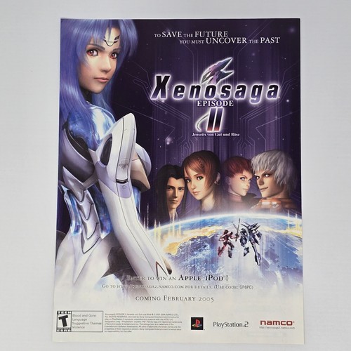 Xenosaga playstation ps2 - xenosaga, 2