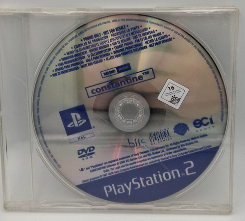 Constantine ps2 playstation - ps2, 2