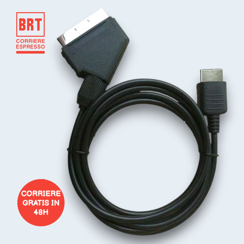 Cavo audio video rgb scart - tv,