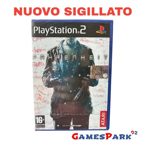Fahrenheit ps2 playstation - , 2